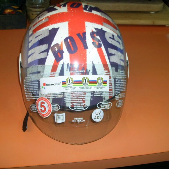 Nolan motorcycle helmet and face shield - Picture 5 of 6